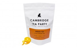 Cambridge Tea party Green Tea & Wild Orange peel   Pack  180 grams